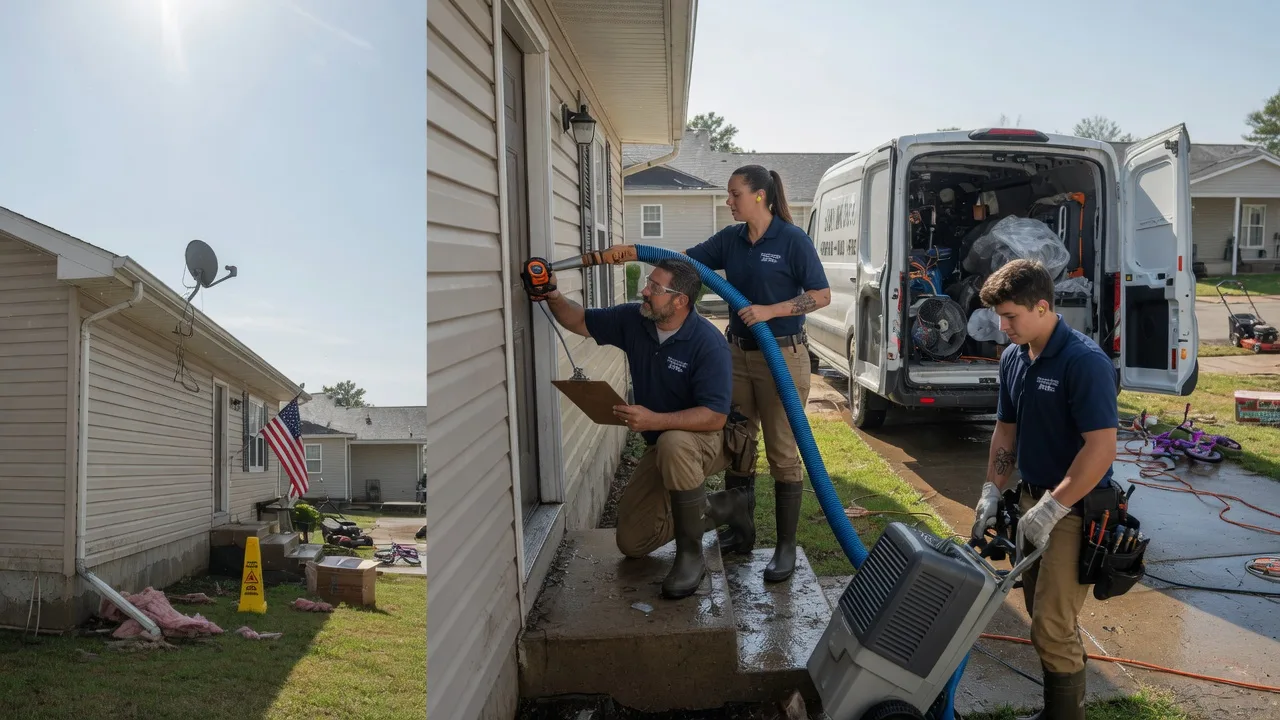 Ceiling Water Damage Restoration in Newfield, NJ near me